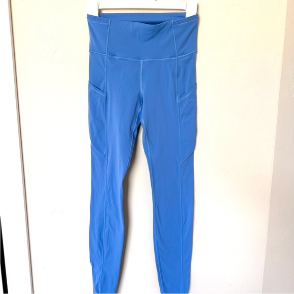 Lululemon • fast and free brushed fabric high-rise tight 28" in blue nile sz 4 - Picture 8 of 11